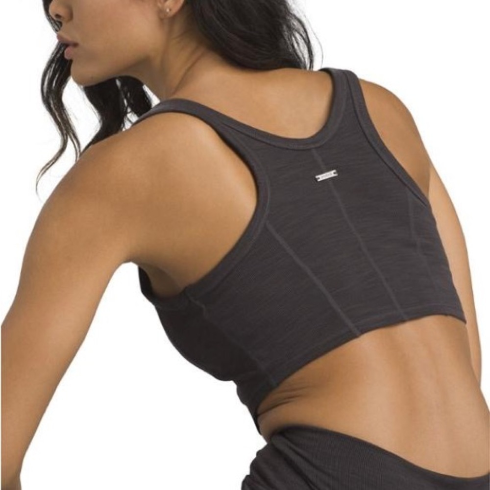(A4c) prAna Becksa Bralette ONLY, Color - Black Heather, Size‎ Medium, NWT - Picture 3 of 8